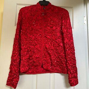 MSK Ladies Sequined Jacket – Lightweight Glam Layer